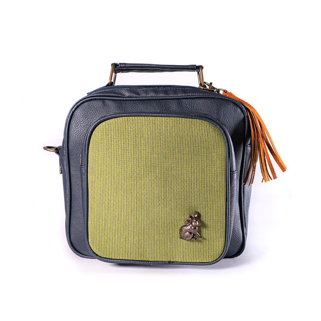 Bunny crossbody satchel bag