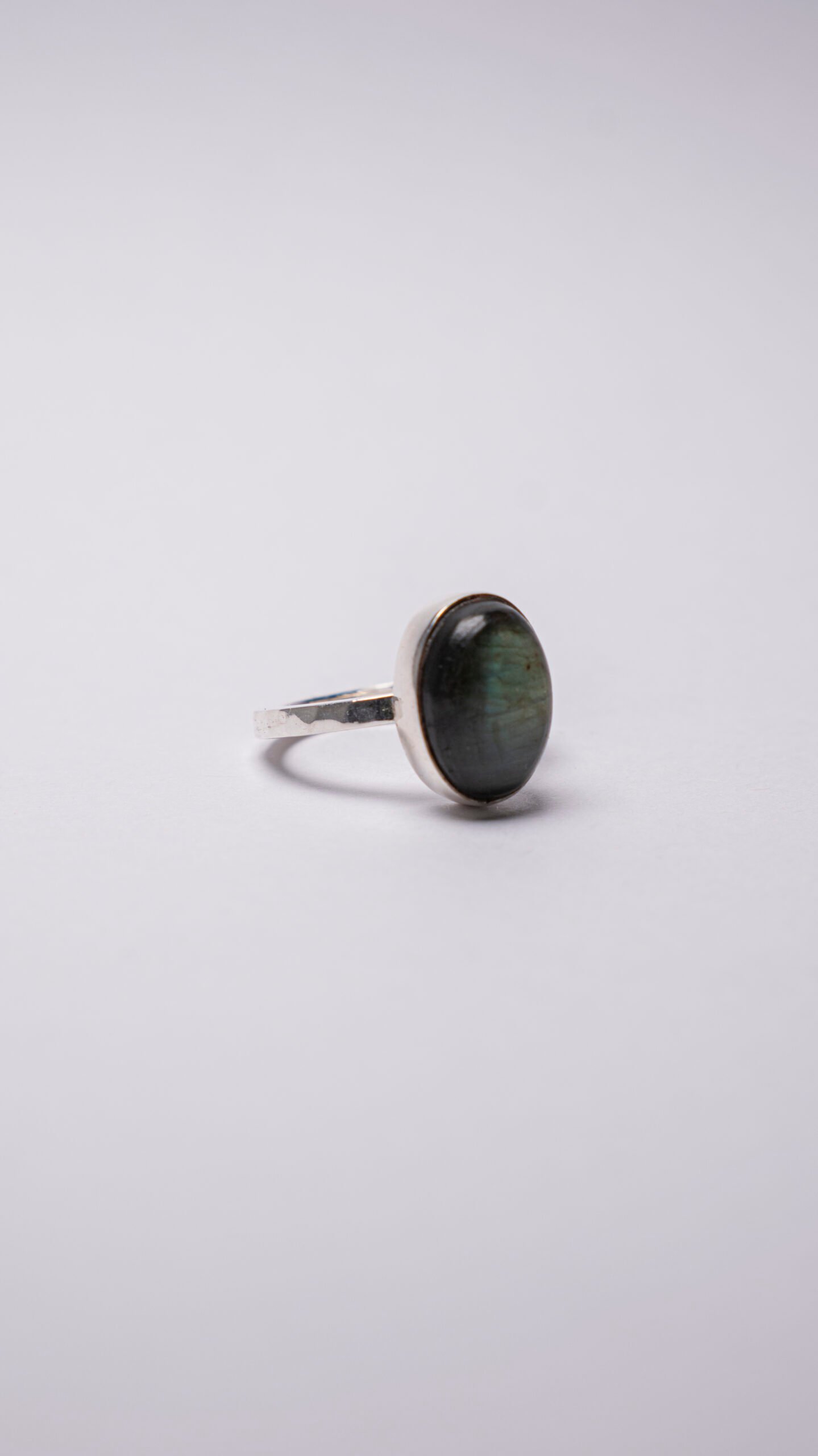 Labradorite sterling silver ring
